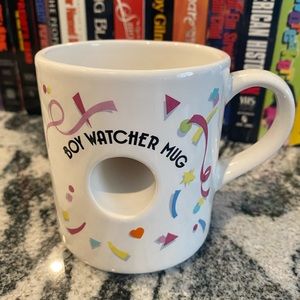 Vintage PAPEL ‘BOY WATCHER’ mug in mint condition